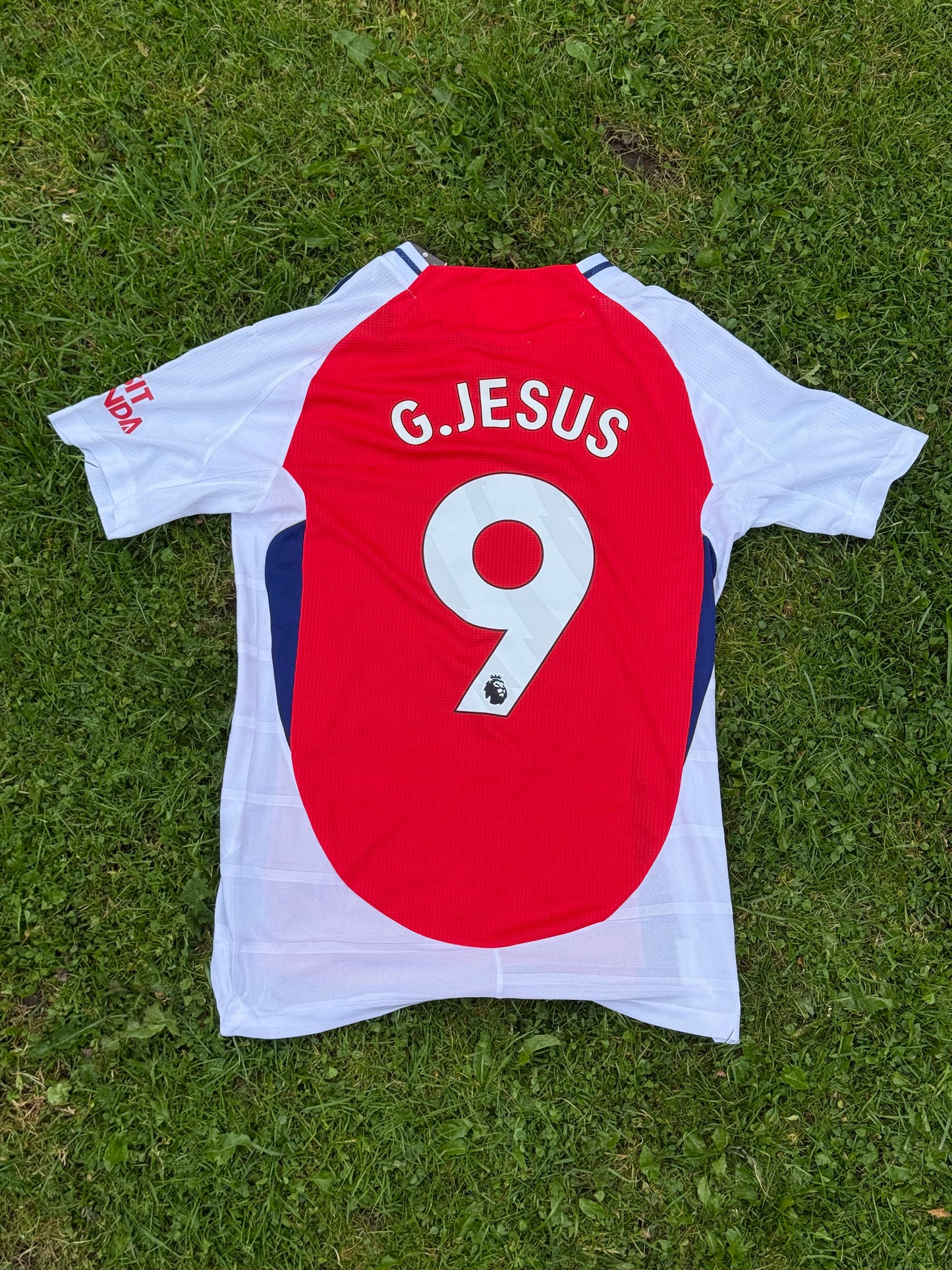 Arsenal Authentic Gabriel Jesus Home Jersey 24/25
