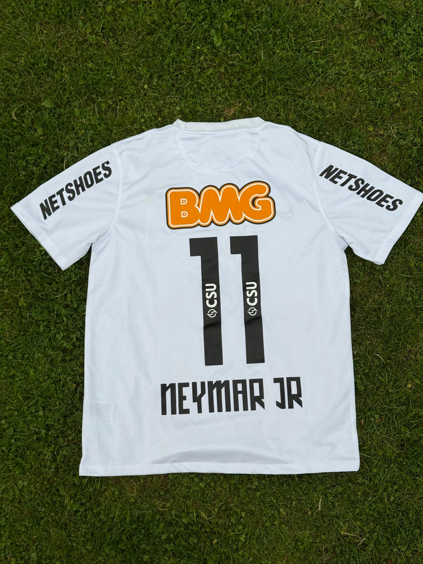 Santos retro soccer jersey 11 12 NEYMAR JR 11