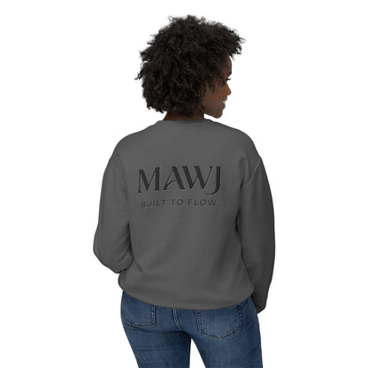Mawj Unisex Lightweight Crewneck Sweatshirt