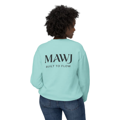 Mawj Unisex Lightweight Crewneck Sweatshirt