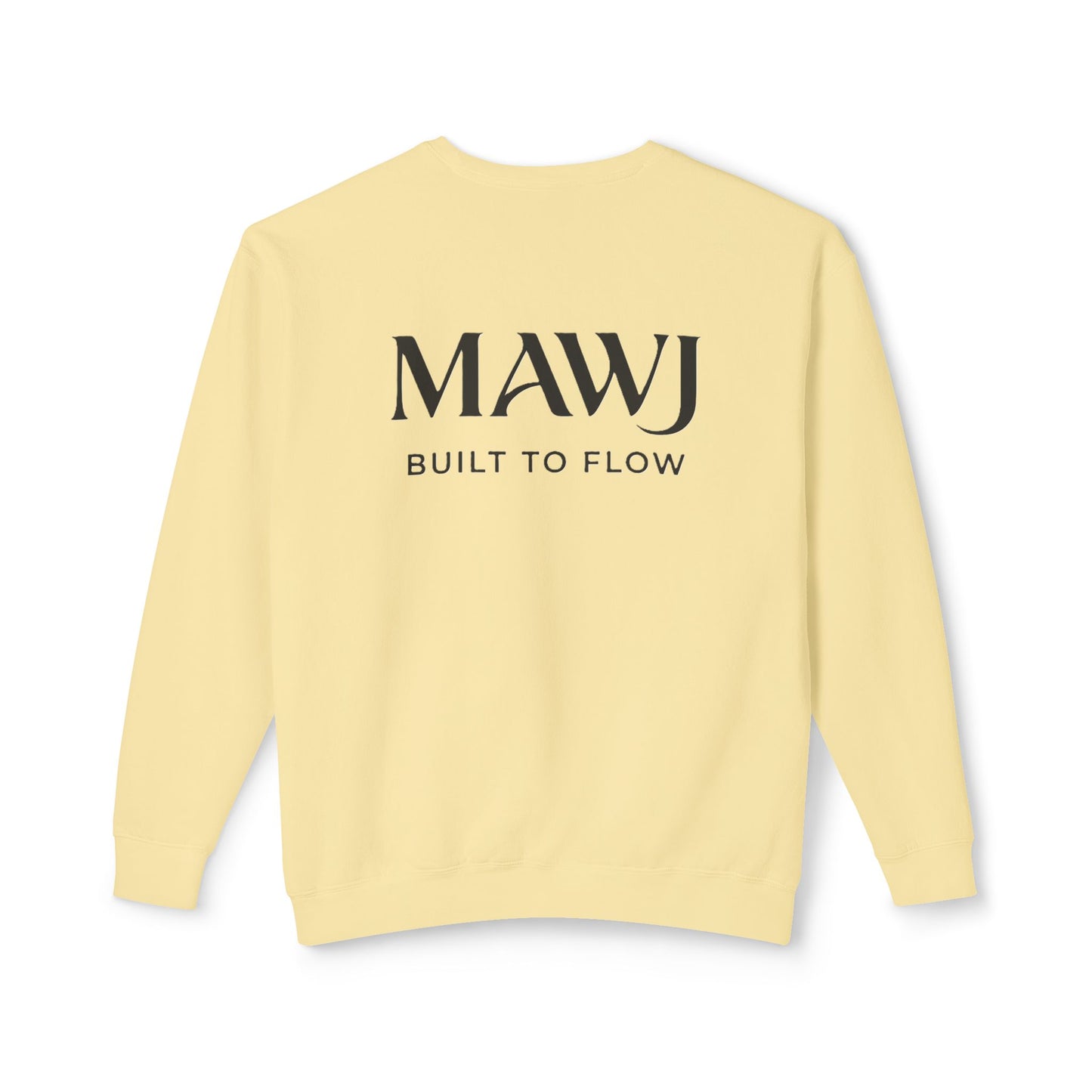 Mawj Unisex Lightweight Crewneck Sweatshirt