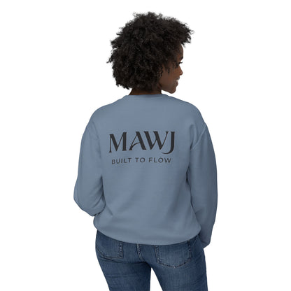Mawj Unisex Lightweight Crewneck Sweatshirt