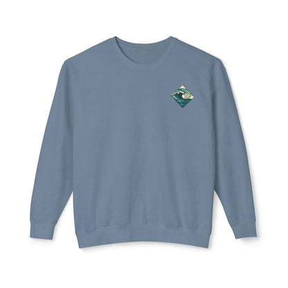 Mawj Unisex Lightweight Crewneck Sweatshirt