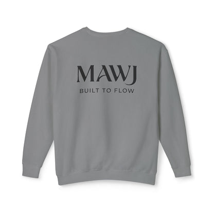 Mawj Unisex Lightweight Crewneck Sweatshirt