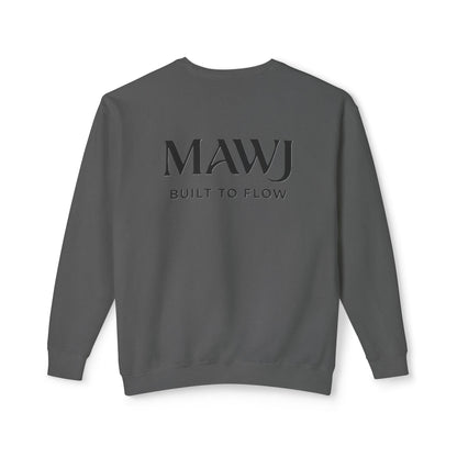 Mawj Unisex Lightweight Crewneck Sweatshirt