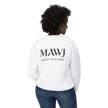 Mawj Unisex Lightweight Crewneck Sweatshirt