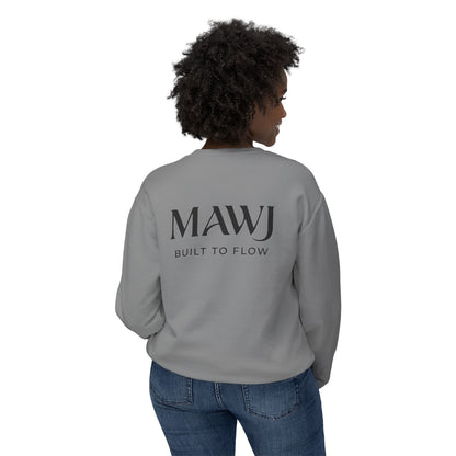 Mawj Unisex Lightweight Crewneck Sweatshirt